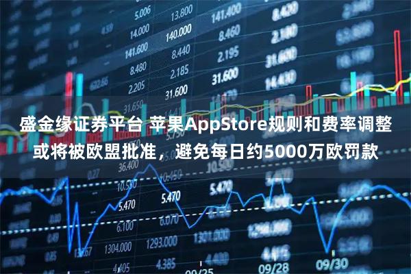 盛金缘证券平台 苹果AppStore规则和费率调整或将被欧盟批准，避免每日约5000万欧罚款