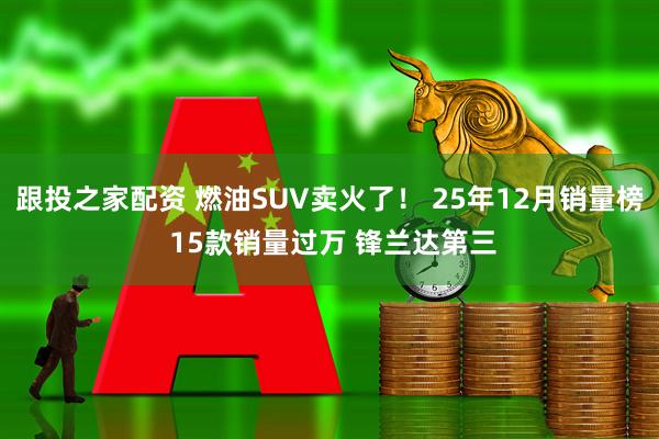 跟投之家配资 燃油SUV卖火了！ 25年12月销量榜 15款销量过万 锋兰达第三